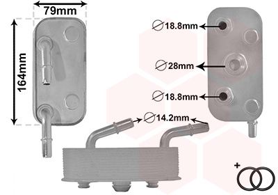 17-21.jpg BMW ŞANZIMAN YAĞ SOĞUTUCU E46 MAHLE BEHR 17227505826 - Görsel 1