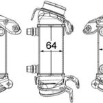 BMW TURBO RADYATÖRÜ N63 E70-F10-F01 SOL MAHLE BEHR 8ML376746-431