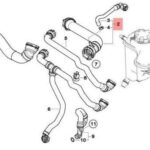 BMW RADYATÖR HORTUMU E87 N47 ÜST RAPRO 17127796869