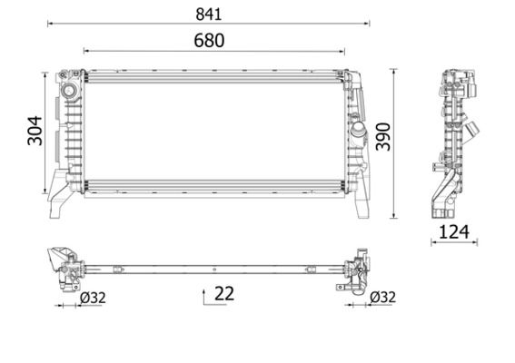 30-6.jpg BMW RADYATÖR F40-F45-F39 B37 MAHLE BEHR 17118586321 - Görsel 1