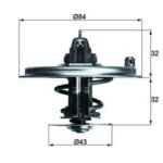 BMW TERMOSTAT M60-73 MAHLE BEHR 11531729720