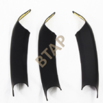 51419209215 İÇ KAPI KOLU KAPLAMASI SET SİYAH BTAP X3 F25 X4 F26 BMW280656