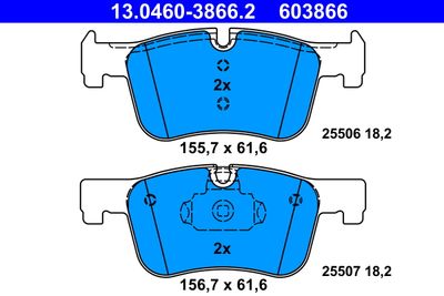 7-36.jpg BMW BALATA F20-F30-F25 ÖN KÜÇÜK ATE 2550601 - Görsel 1