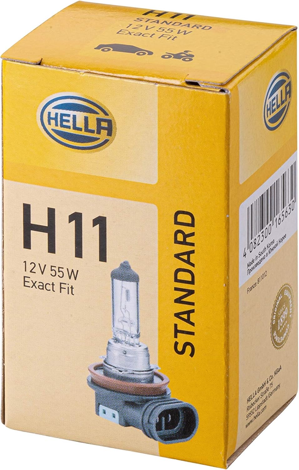 81ohqFeGBwL._AC_SL1500_.jpg 8GH 008 358-121 AMPUL H11 SİS AMPUL PGJ19-2 HELLA - Görsel 1