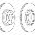 BMW F22-F30-F32 ÖN FREN DİSK 34116792221 TAKIM