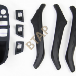 51417225861 İÇ KAPI KOLU SETİ SİYAH 7 AD. DERİ BTAP S.5 F10 S.5 F10 LCI BMW279977