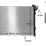 MİNİ COOPER S R53-R52 SU RADYATÖRÜ 17117570489