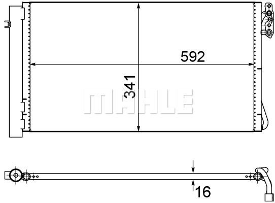 1X4GsiBZNyRziJZQw9j5E6OI6DDPT3RgoRl158cb1XZ0.jpg BMW E87-E90-E92-X1 KLİMA RADYATÖRÜ 64539229021 - Görsel 1