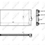 BMW F10 5.35 - F01 7.40İ N54-N55 SU RADYATÖRÜ 17118615426