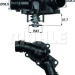BMW M52-M54 TERMOSTAT 11537509227