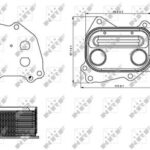 BMW F20-F30 N13 MOTOR YAĞ SOĞUTUCU 11427625489