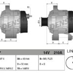 BMW F10-F30 N20 ŞARJ DİNAMOSU 210A 12317605061