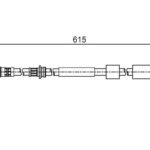 BMW F20/F30 ÖN FREN HORTUMU 34306792254