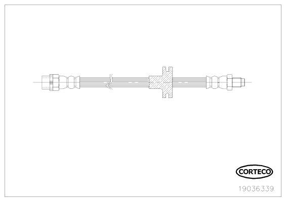 ZREy5EQEF0dY5fukuSmzHBZQnZN5ELnAA5x2Xdilok4B4.jpg BMW E60 FREN HORTUMU 555 MM ÖN 34326767390 - Görsel 1
