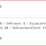 BMW F45-F48 MINI COOPER F60 ÖN DİSK ADET 34106891080
