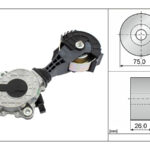 BMW N13 ve N20 motorlarda kullanılan V kayış gergisi komple setinin OEM numarası 11287598832’dir. Bu numara