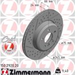 BMW F20-F30-F32 M-Performance Arka Disk (Adet) 34206797600