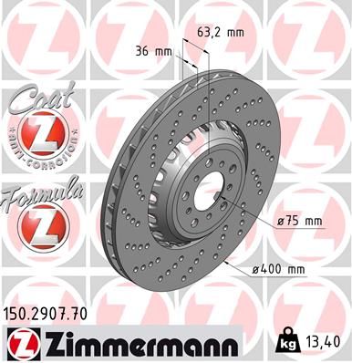 BMW F10-F12 M5-M6 ÖN DİSK SOL 34112284101 BMW F10-F12 M5-M6 Ön Disk Sol 34112284101