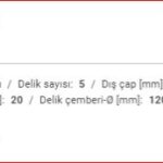 BMW F30 – F32 – F36 Arka Fren Diski