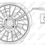 BMW E36 MOTOR FANI (250W) 64508364093 numaralı bu parça