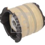 BMW G20-G28 Arka Travers Ön Takozu OEM numarası 33318838487’dir. Bu parça arka süspansiyon sisteminde traversin şasiye sağlam ve dengeli bir şekilde bağlanmasını sağlar. Konumu arka aks taşıyıcı traversinin ön bağlantı noktasındadır. Görevi