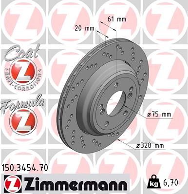 BMW E46 M3 ARKA DİSK SAĞ 34212282304 BMW E46 M3 Arka Disk Sağ 34212282304