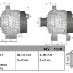 BMW ve RANGE ROVER SPORT 3.6 TDV8 modellerinde kullanılan YLE500430 ve YLE500290 OEM numaralı alternatörler