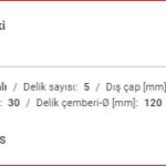 RANGE ROVER VOGUE 3.6 TDV8 ÖN DİSK SDB500182