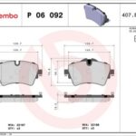 BMW F45 F46 F48 F39 MINI F54 F5 FREN BALATASI ÖN 34106885503-34106874034
