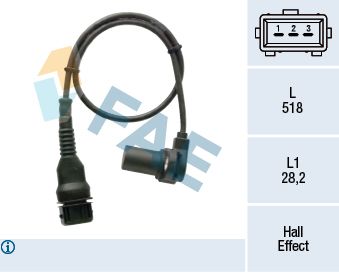 e74c9d6b05fde227b9bcc4cbd21ba2c0dfacd045.jpg Bmw Eksantirik Sensörü E39 E46 1214 7 539 165 - Görsel 1